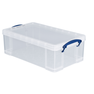 *Bundle of 6* 12L Really Useful Plastic Storage Box (465l x 270w x 150h mm)