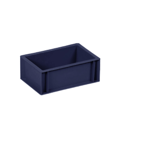 5L Original Totebox Euro Stacking Container (300l x 200w x 118h mm) Black