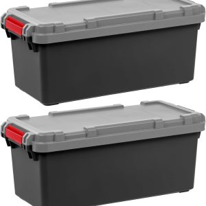 TrailBox 2-Pack ﾨC 15-Gal Lockable Storage Containers