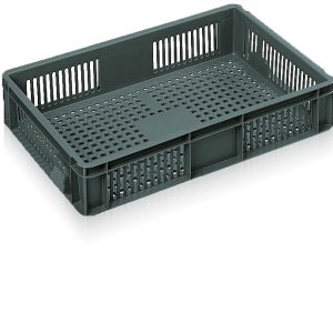 21L Ventilated Euro Stacking Container Original Totebox (600l x 400w x 120h mm)