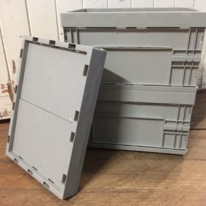 20L Folding Euro Stacking Container (400l x 300w x 230h mm)