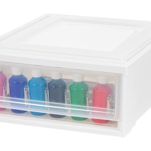 Stacking Storage with Drawer - 22 QT