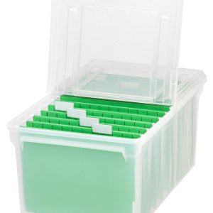 Letter Split-Lid File Box - 44 QT