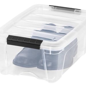 Stack & Pull Storage Box - 12 QT, Clear